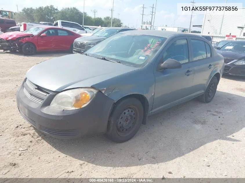 2007 Chevrolet Cobalt Ls VIN: 1G1AK55F977375856 Lot: 40426168