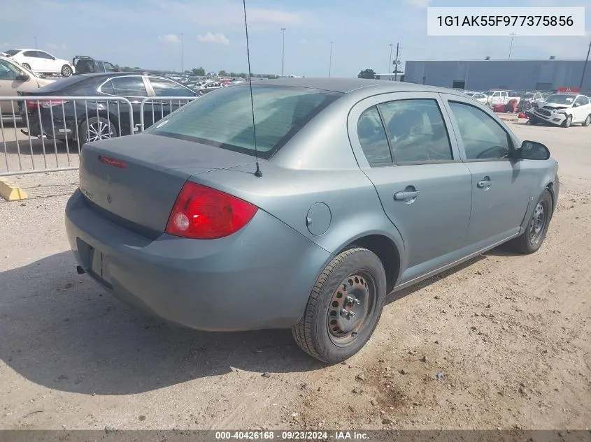 2007 Chevrolet Cobalt Ls VIN: 1G1AK55F977375856 Lot: 40426168