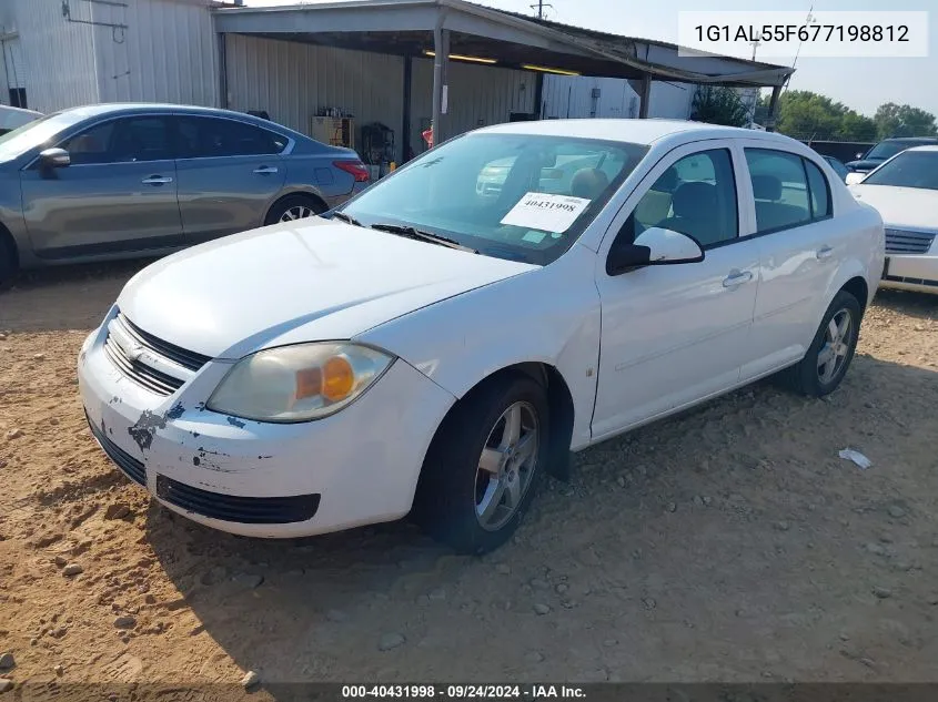 2007 Chevrolet Cobalt Lt VIN: 1G1AL55F677198812 Lot: 40431998