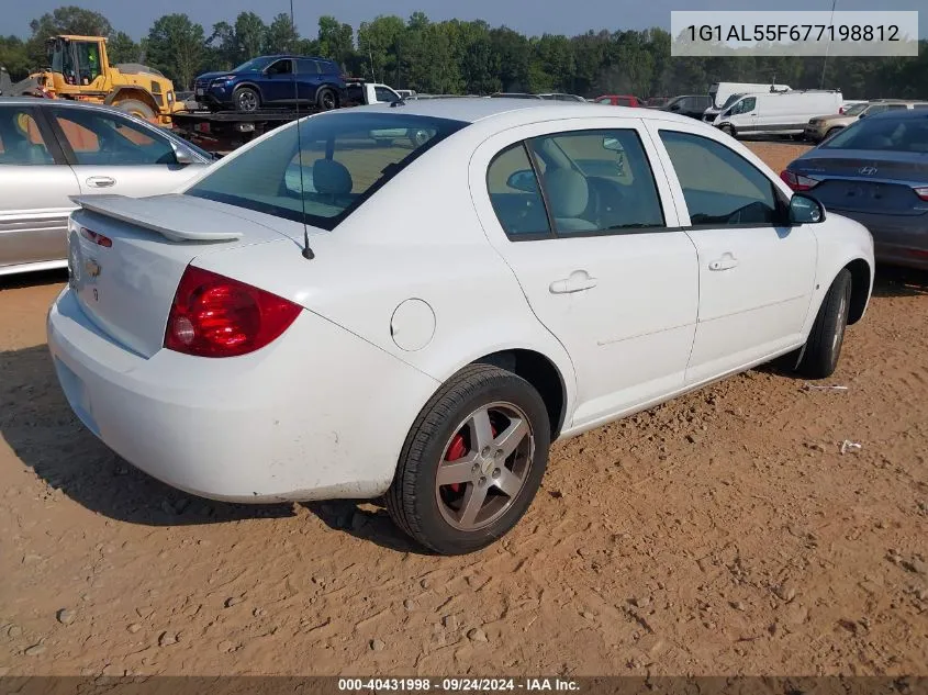 1G1AL55F677198812 2007 Chevrolet Cobalt Lt