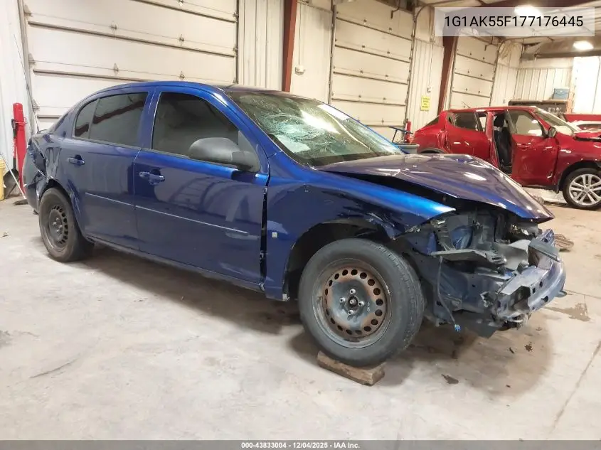 1G1AK55F177176445 2007 Chevrolet Cobalt Ls