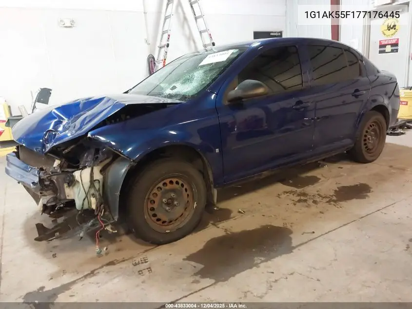 1G1AK55F177176445 2007 Chevrolet Cobalt Ls