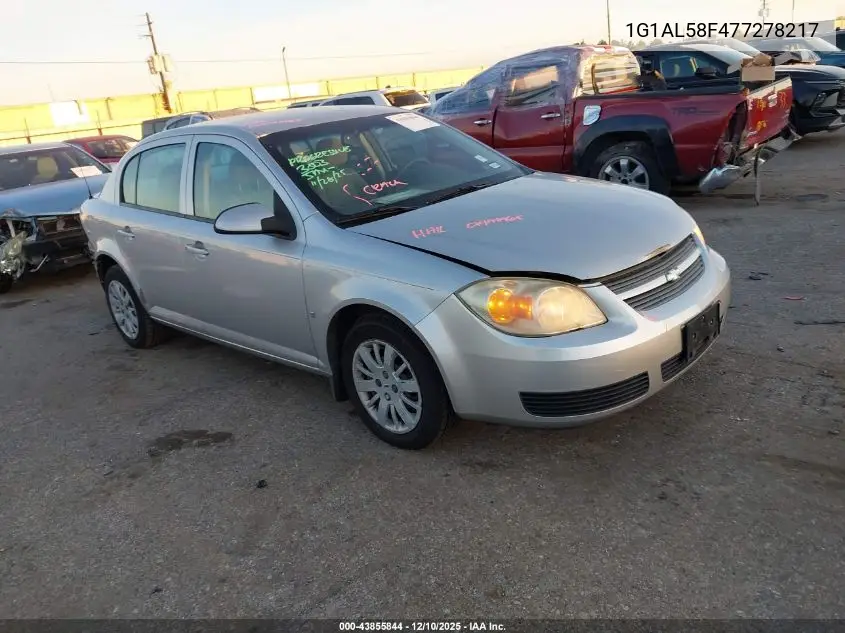 1G1AL58F477278217 2007 Chevrolet Cobalt Lt