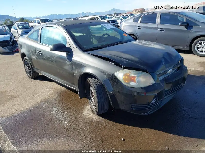 1G1AK15F077363426 2007 Chevrolet Cobalt Ls