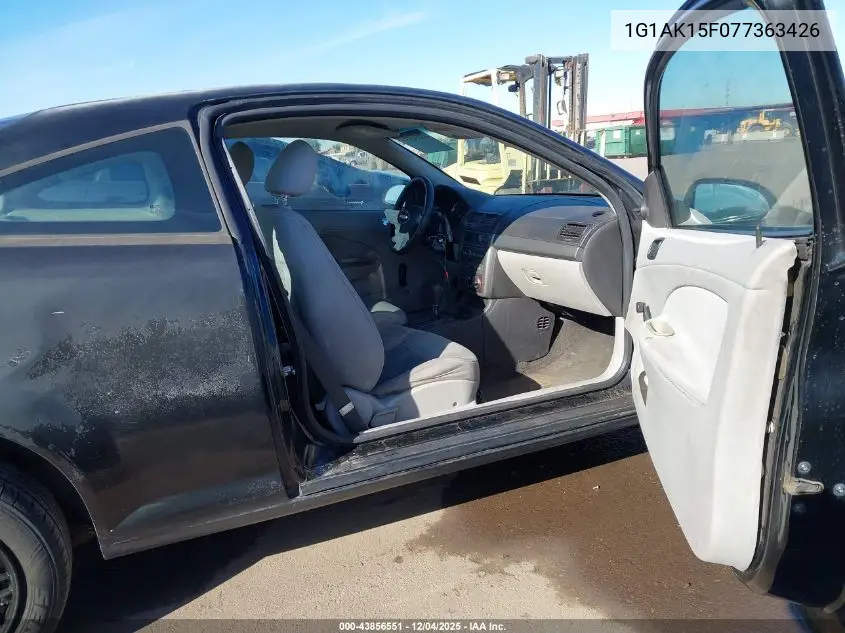 1G1AK15F077363426 2007 Chevrolet Cobalt Ls