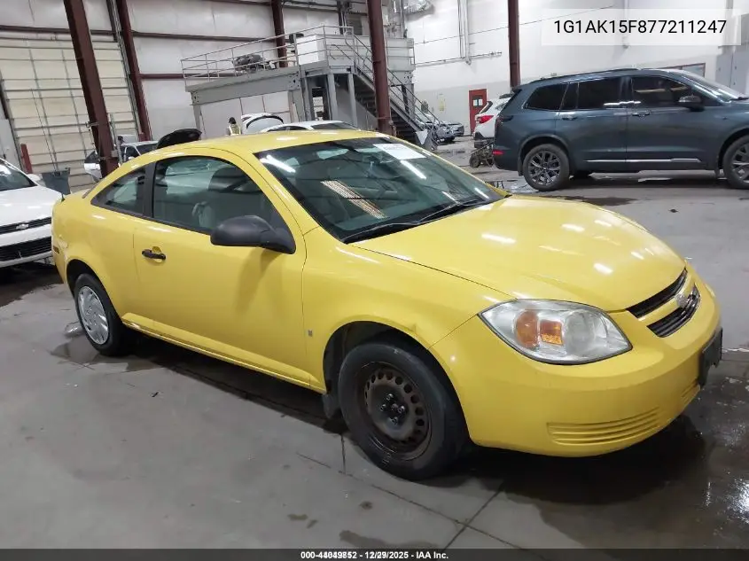 1G1AK15F877211247 2007 Chevrolet Cobalt Ls
