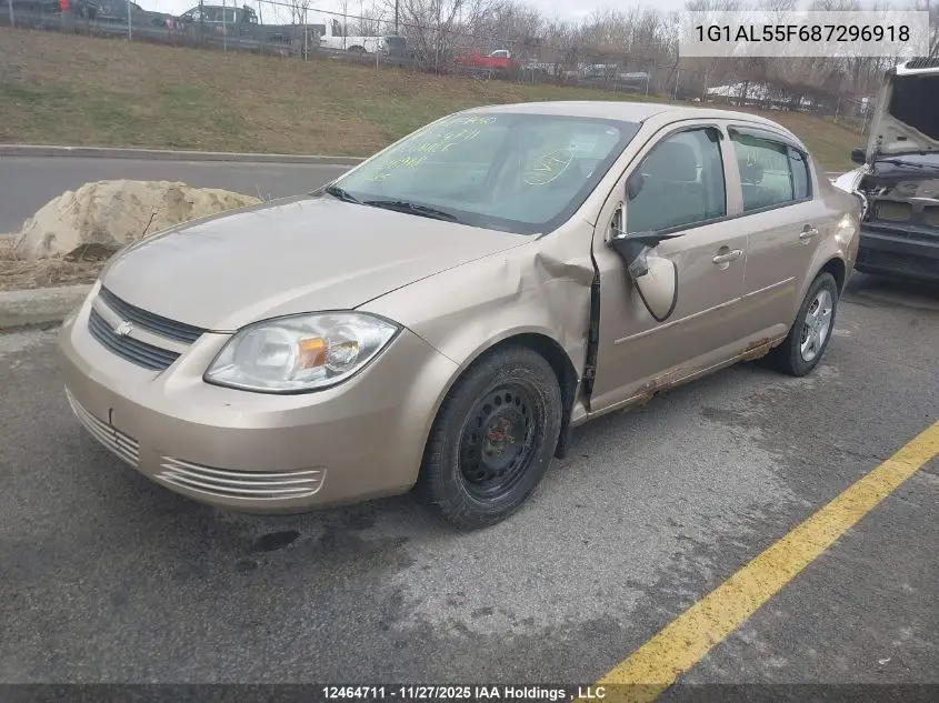 1G1AL55F687296918 2008 Chevrolet Cobalt Lt