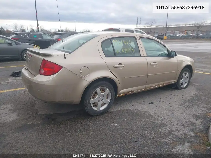 1G1AL55F687296918 2008 Chevrolet Cobalt Lt