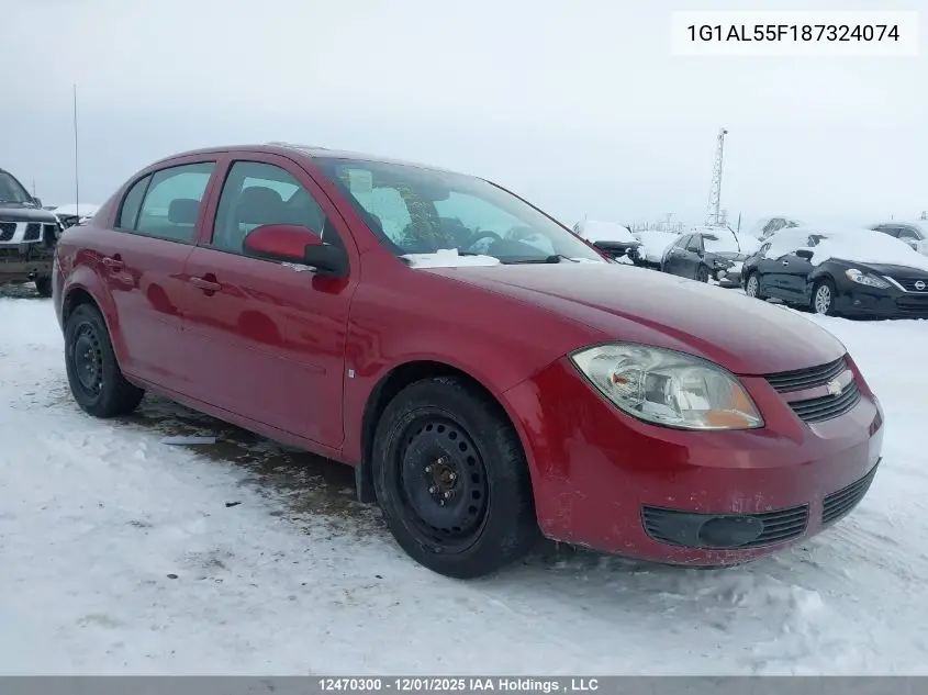 1G1AL55F187324074 2008 Chevrolet Cobalt Lt
