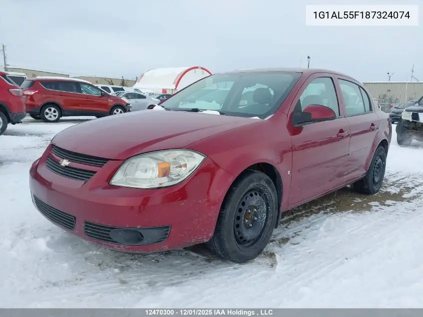 1G1AL55F187324074 2008 Chevrolet Cobalt Lt