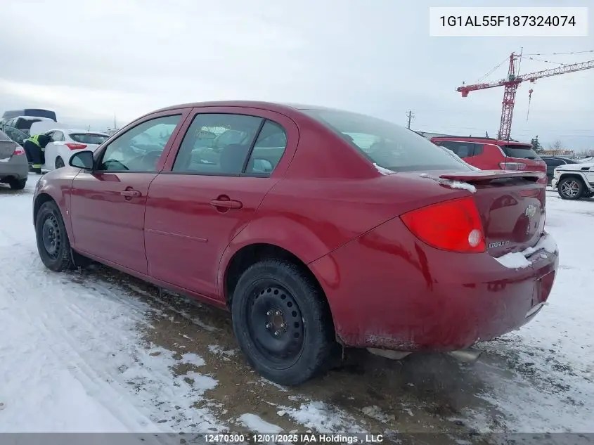 1G1AL55F187324074 2008 Chevrolet Cobalt Lt