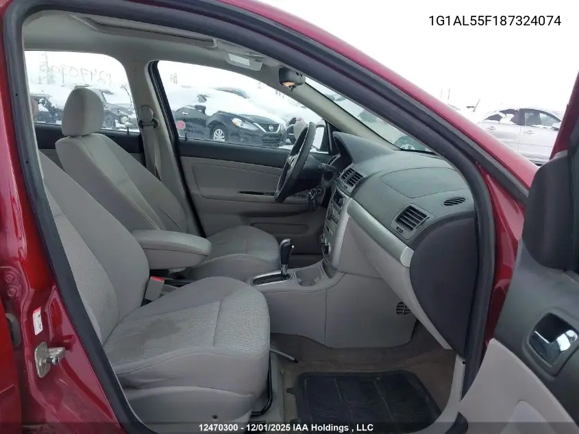 1G1AL55F187324074 2008 Chevrolet Cobalt Lt