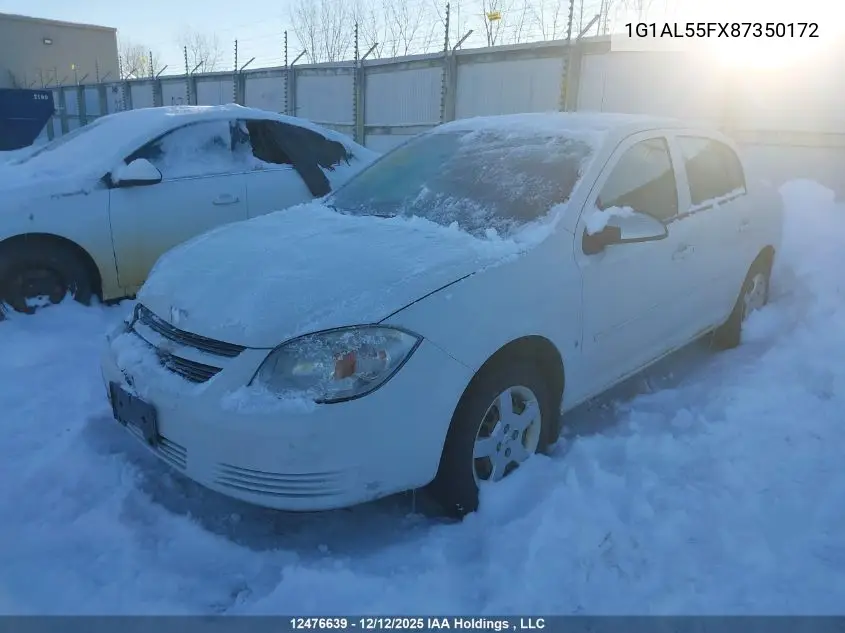 1G1AL55FX87350172 2008 Chevrolet Cobalt Lt