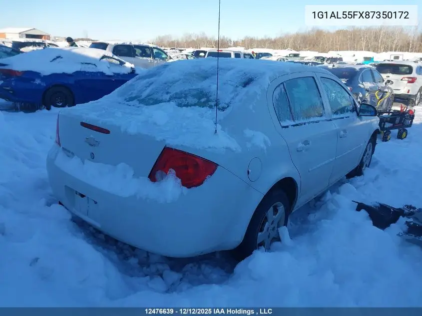 1G1AL55FX87350172 2008 Chevrolet Cobalt Lt