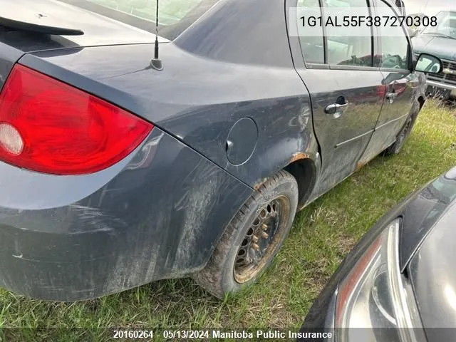 1G1AL55F387270308 2008 Chevrolet Cobalt Lt