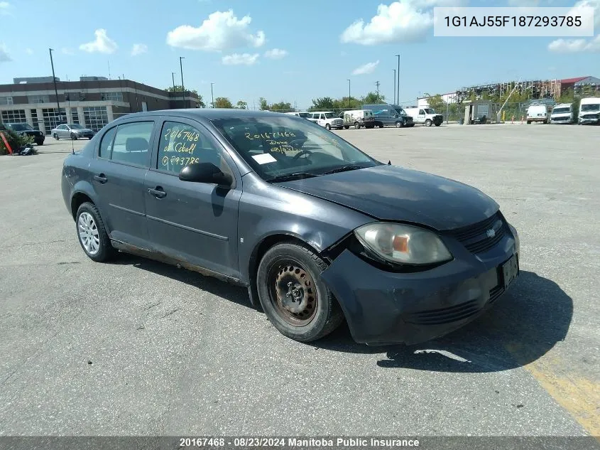 1G1AJ55F187293785 2008 Chevrolet Cobalt Ls