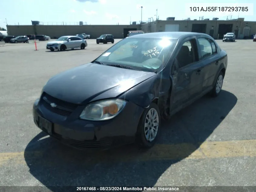 2008 Chevrolet Cobalt Ls VIN: 1G1AJ55F187293785 Lot: 20167468