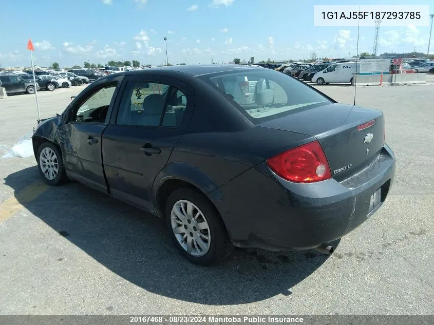 1G1AJ55F187293785 2008 Chevrolet Cobalt Ls