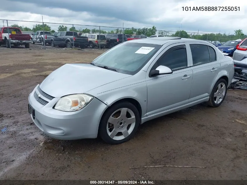 2008 Chevrolet Cobalt Sport VIN: 1G1AM58B887255051 Lot: 39314347