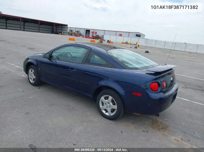 2008 Chevrolet Cobalt Ls VIN: 1G1AK18F387171382 Lot: 39395320