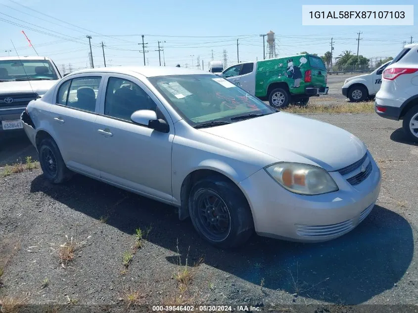 1G1AL58FX87107103 2008 Chevrolet Cobalt Lt