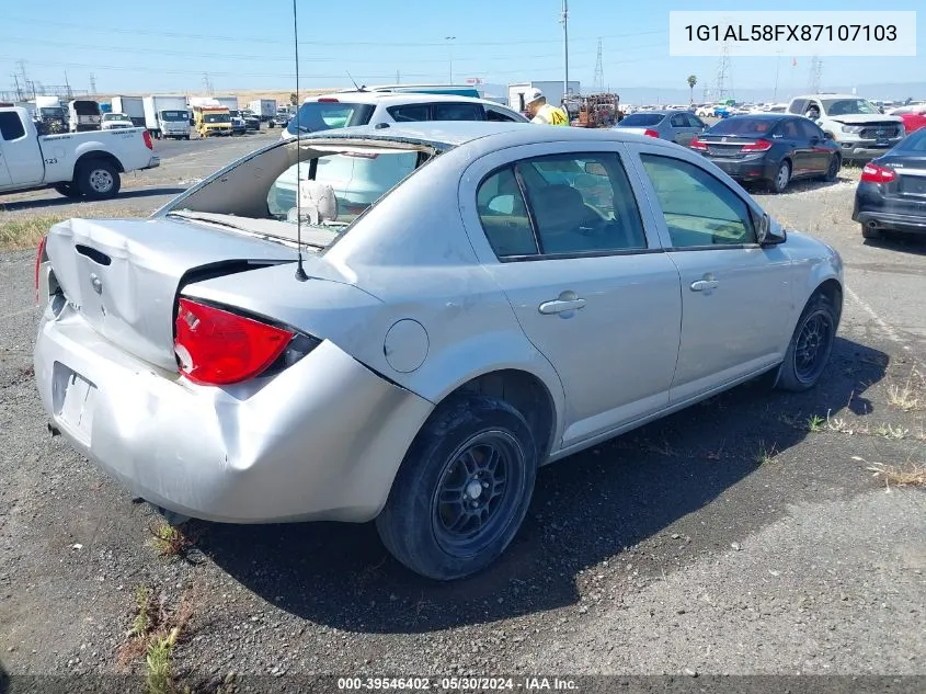 2008 Chevrolet Cobalt Lt VIN: 1G1AL58FX87107103 Lot: 39546402