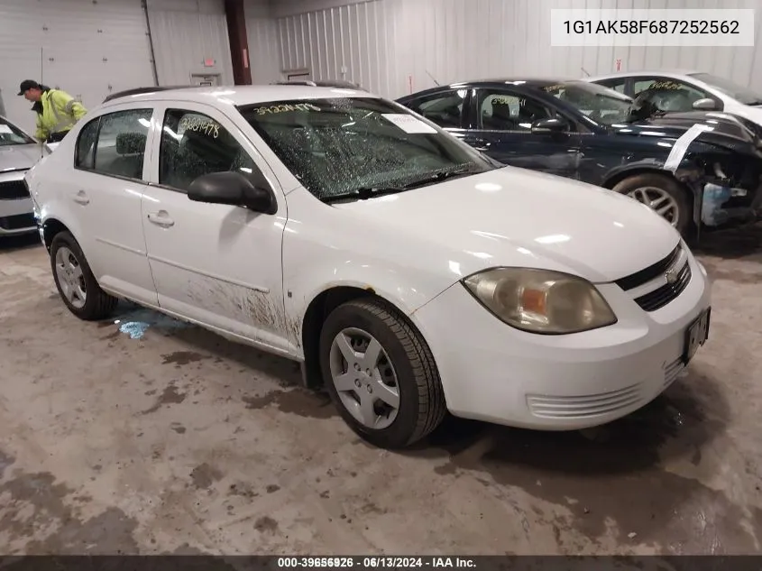 1G1AK58F687252562 2008 Chevrolet Cobalt Ls