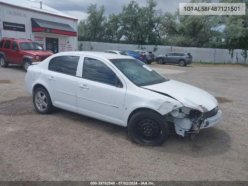 2008 Chevrolet Cobalt Lt VIN: 1G1AL58F487121501 Lot: 39752540