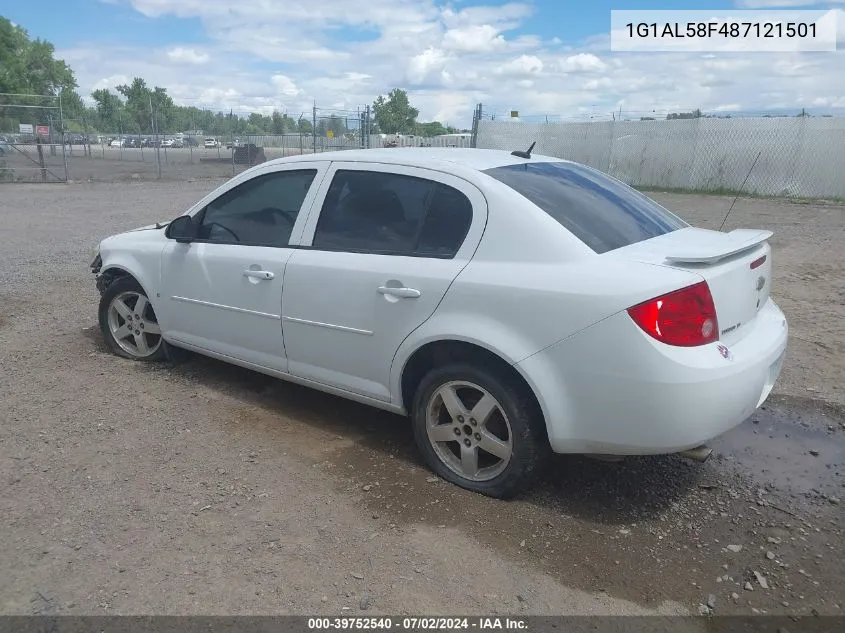 1G1AL58F487121501 2008 Chevrolet Cobalt Lt