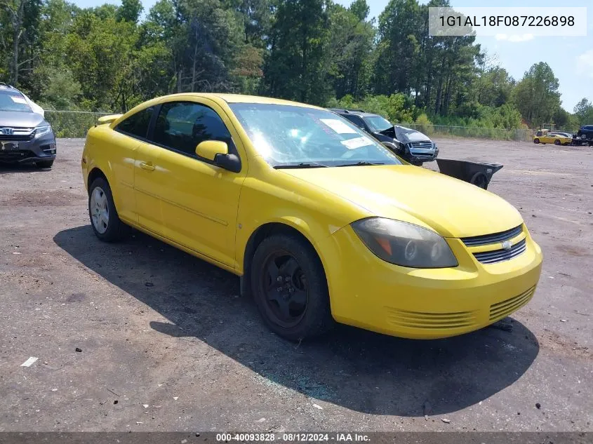 2008 Chevrolet Cobalt Lt VIN: 1G1AL18F087226898 Lot: 40093828