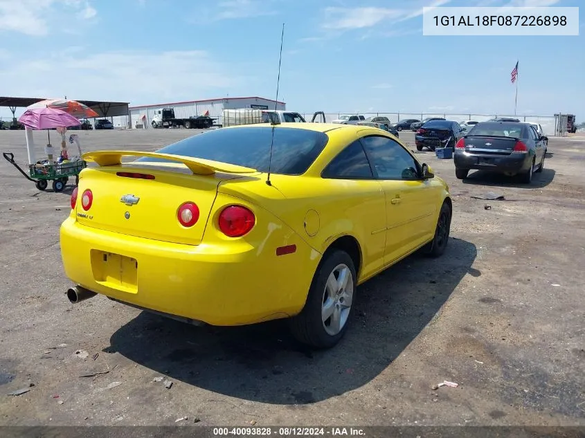 2008 Chevrolet Cobalt Lt VIN: 1G1AL18F087226898 Lot: 40093828