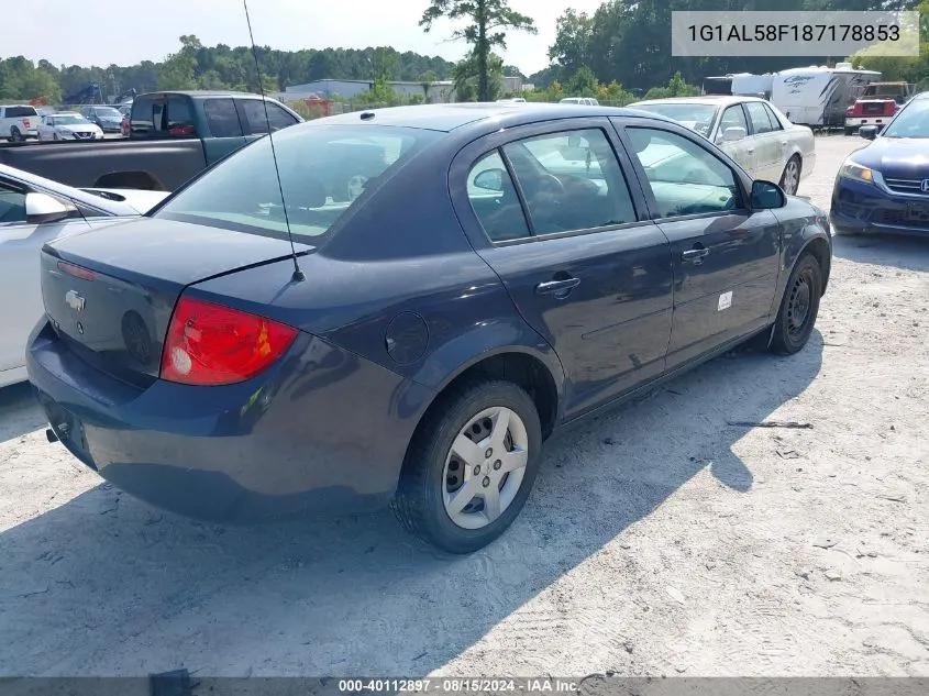 1G1AL58F187178853 2008 Chevrolet Cobalt Lt