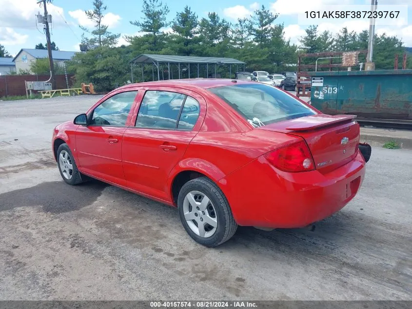 1G1AK58F387239767 2008 Chevrolet Cobalt Ls