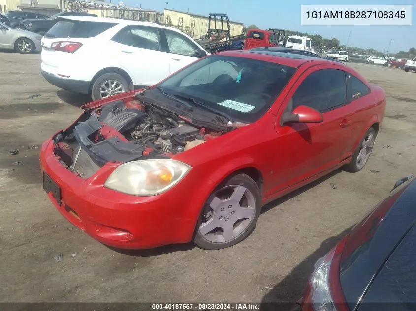 1G1AM18B287108345 2008 Chevrolet Cobalt Sport