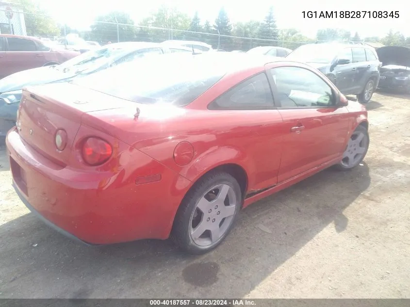 1G1AM18B287108345 2008 Chevrolet Cobalt Sport