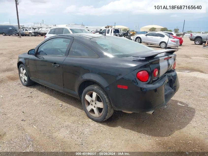 1G1AL18F687165640 2008 Chevrolet Cobalt Lt