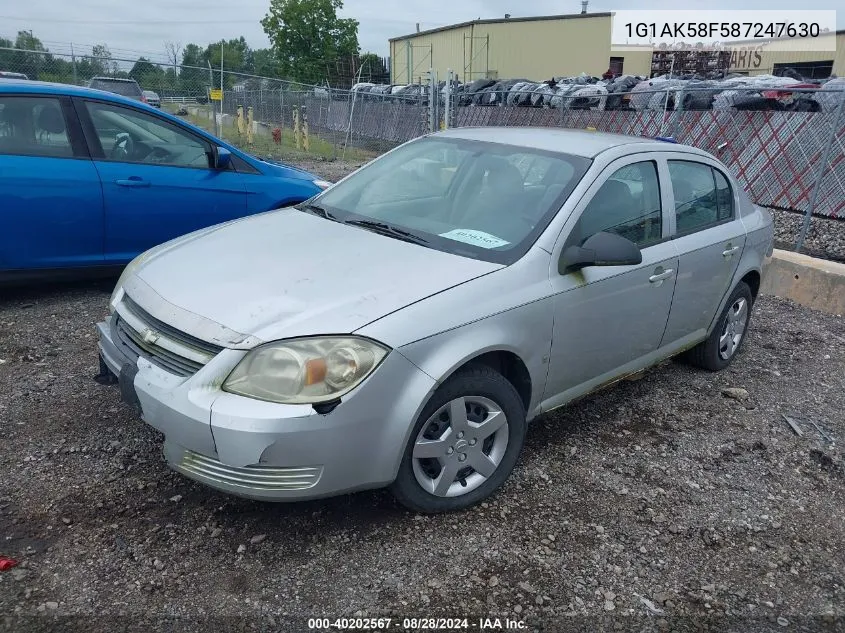 1G1AK58F587247630 2008 Chevrolet Cobalt Ls