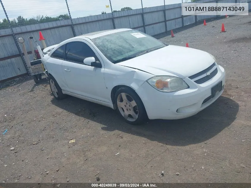 2008 Chevrolet Cobalt Sport VIN: 1G1AM18B887143049 Lot: 40249839