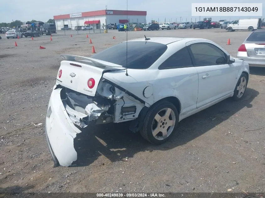 1G1AM18B887143049 2008 Chevrolet Cobalt Sport