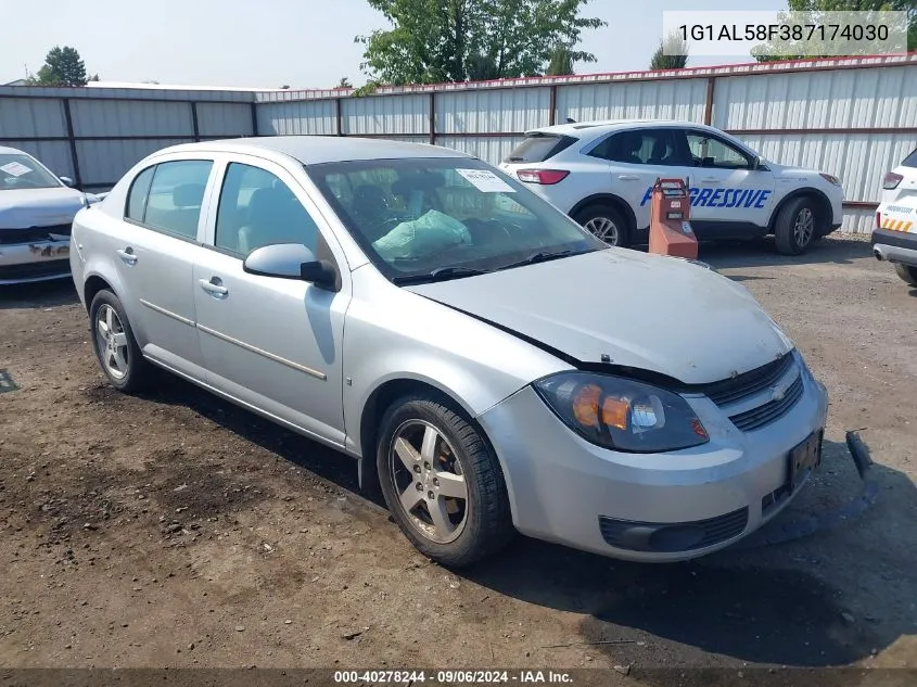 2008 Chevrolet Cobalt Lt VIN: 1G1AL58F387174030 Lot: 40278244