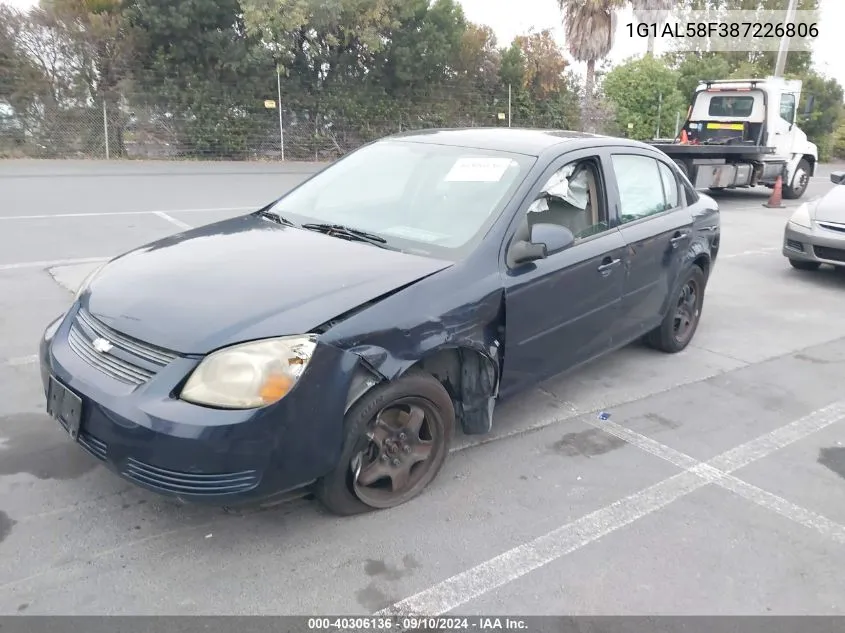 1G1AL58F387226806 2008 Chevrolet Cobalt Lt