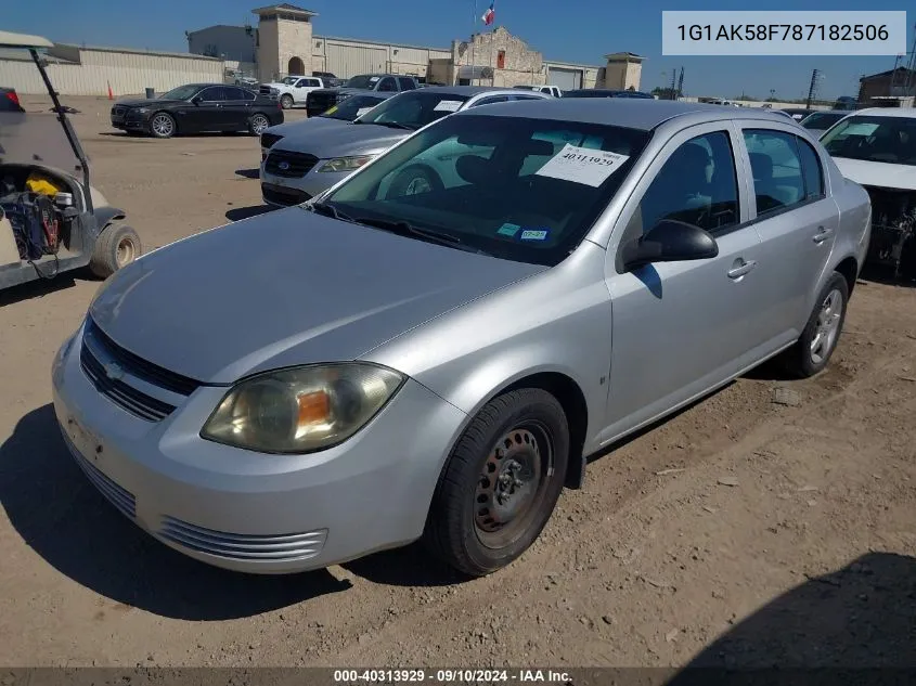 1G1AK58F787182506 2008 Chevrolet Cobalt Ls