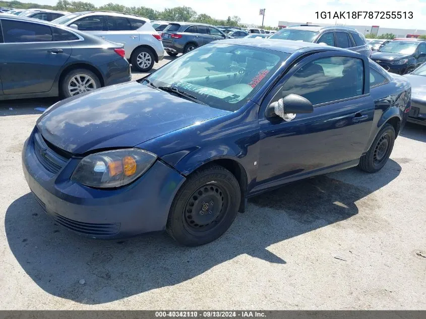 2008 Chevrolet Cobalt Ls VIN: 1G1AK18F787255513 Lot: 40342110