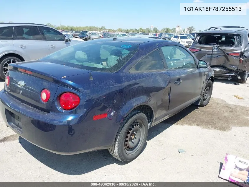 1G1AK18F787255513 2008 Chevrolet Cobalt Ls