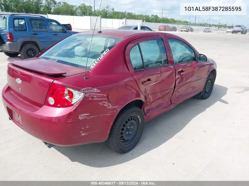 2008 Chevrolet Cobalt Lt VIN: 1G1AL58F387285595 Lot: 40346617