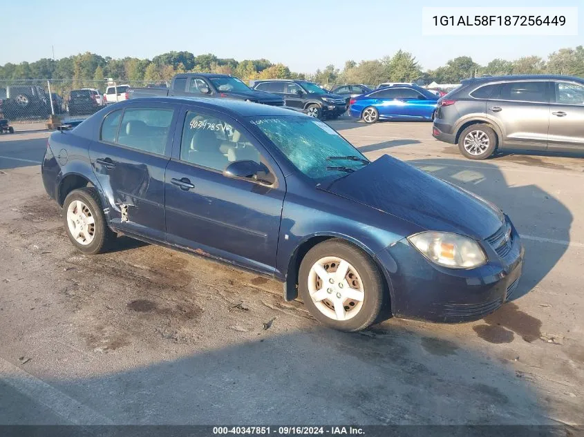 2008 Chevrolet Cobalt Lt VIN: 1G1AL58F187256449 Lot: 40347851