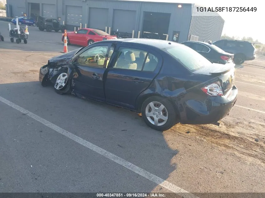 2008 Chevrolet Cobalt Lt VIN: 1G1AL58F187256449 Lot: 40347851