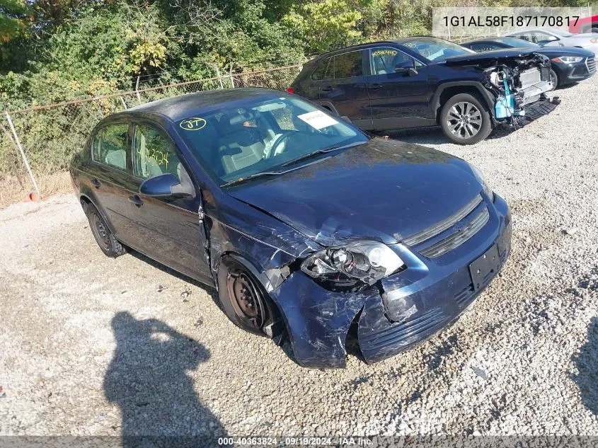 1G1AL58F187170817 2008 Chevrolet Cobalt Lt