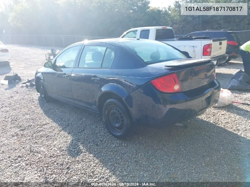 1G1AL58F187170817 2008 Chevrolet Cobalt Lt