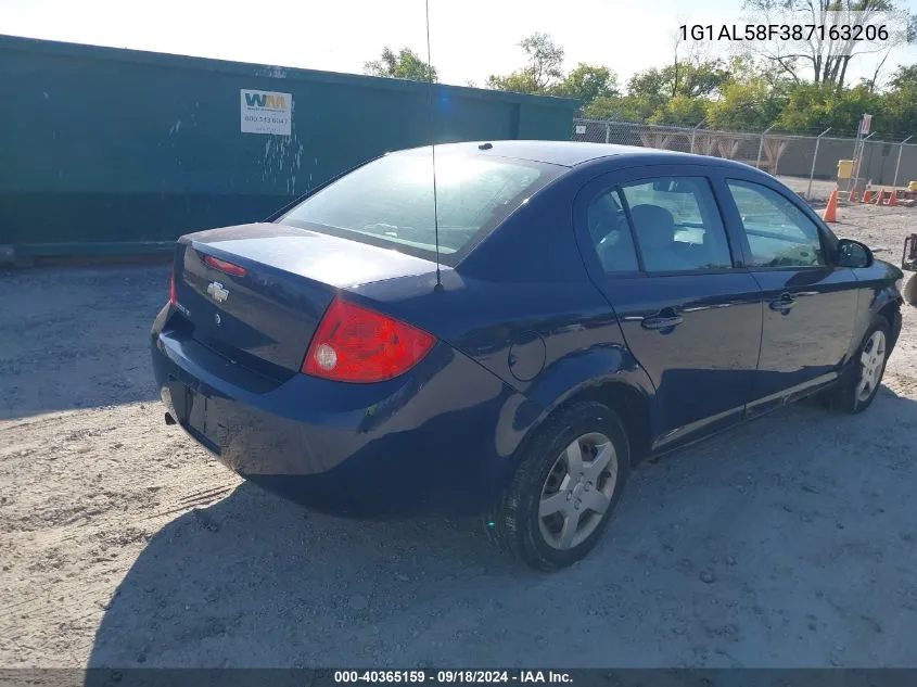 1G1AL58F387163206 2008 Chevrolet Cobalt Lt